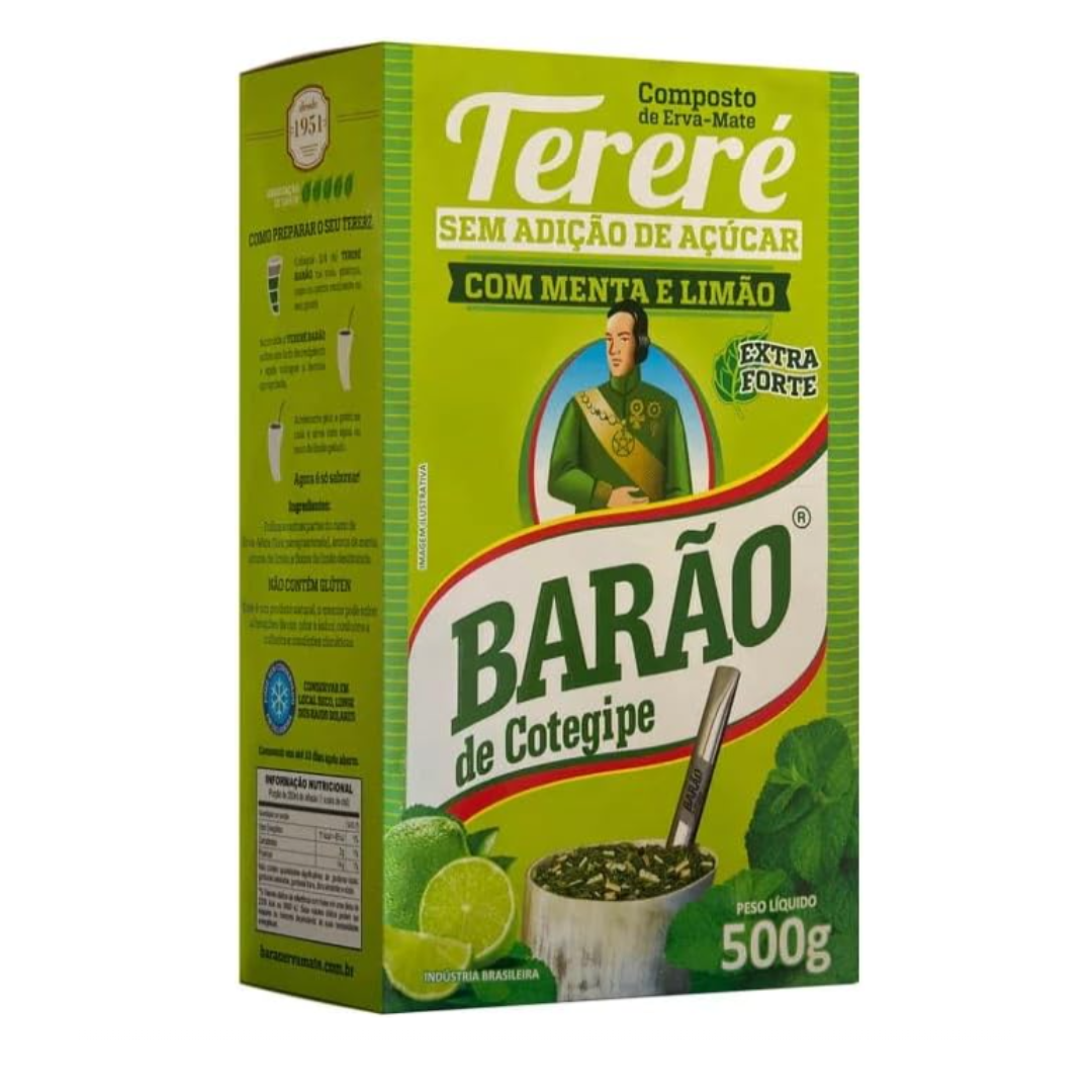 BARAO TERERE MENTA & LIMAO 500G