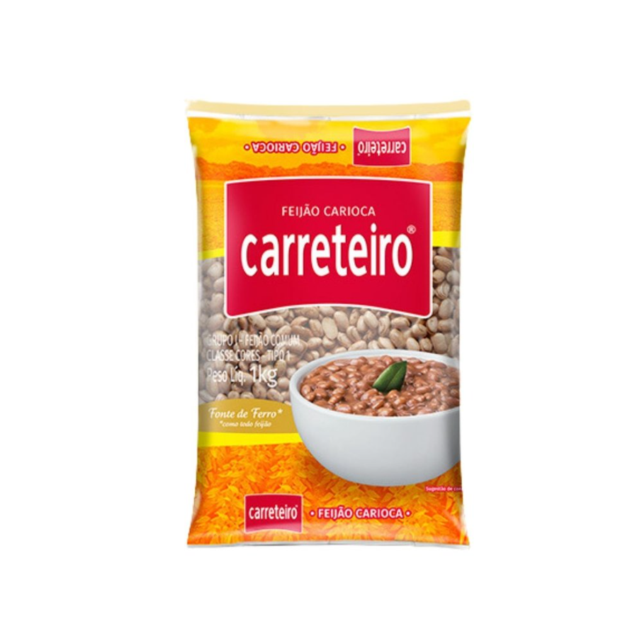 CARRETEIRO FEIJAO CARIOCA 1KG