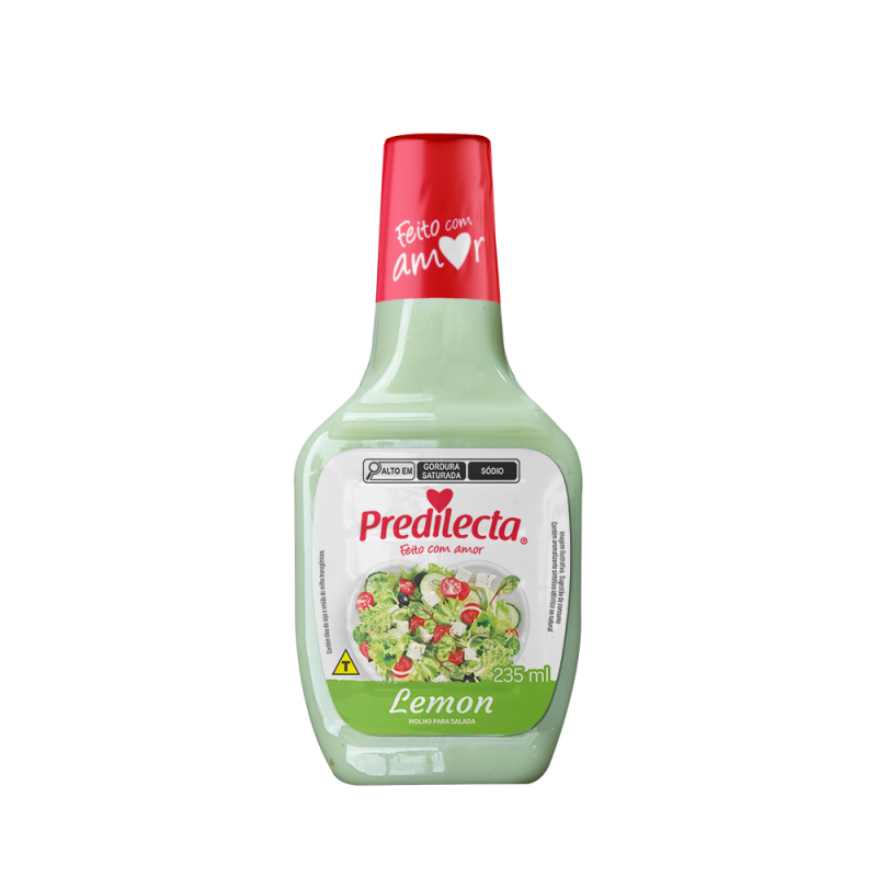 MOLHO PARA SALADA LEMON PREDILECTA 235ML