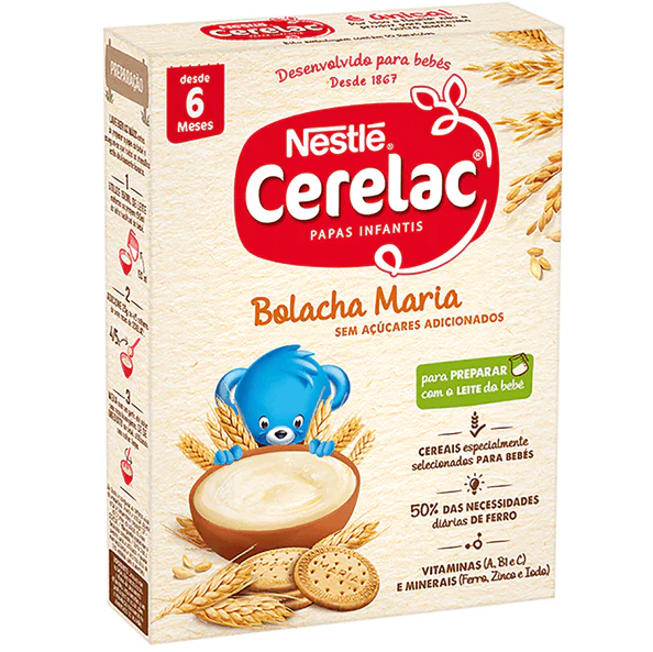 NESTLE CERELAC BOLACHA MARIA 250G