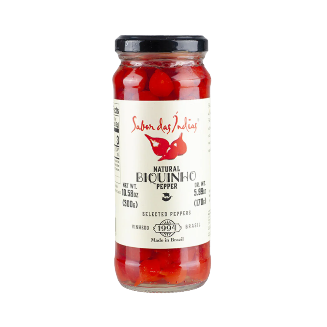 PIMENTA BIQUINHO NATURAL SABOR DAS INDIAS 300G