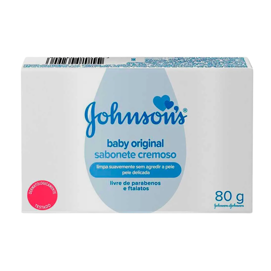 SABONETE INFANTIL BABY JOHNSON ORIGINAL 80G