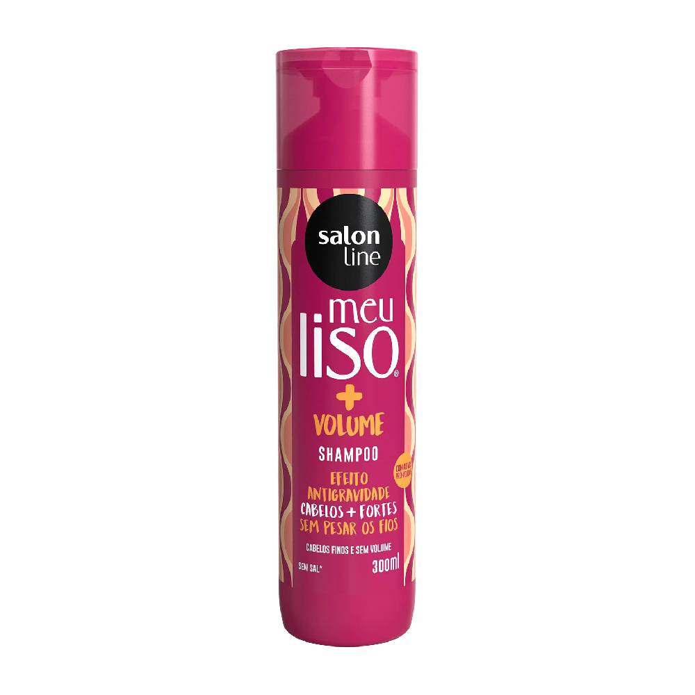 SALONLINE SHAMPOO MEU LISO+VOLUME 300ML