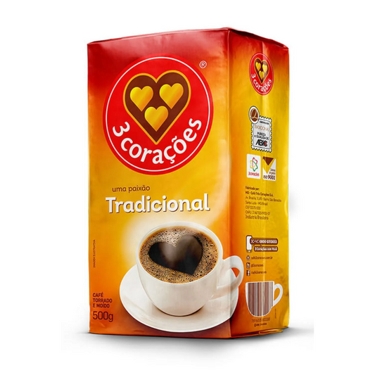 3 CORAÇOES TRADICIONAL 500G