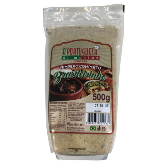 A PORTUGUESA SAL TEMPERADO BRASILEIRINHO 500G