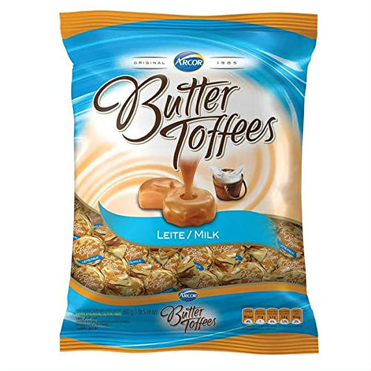 ARCOR BALA TOFFE LEITE 500G