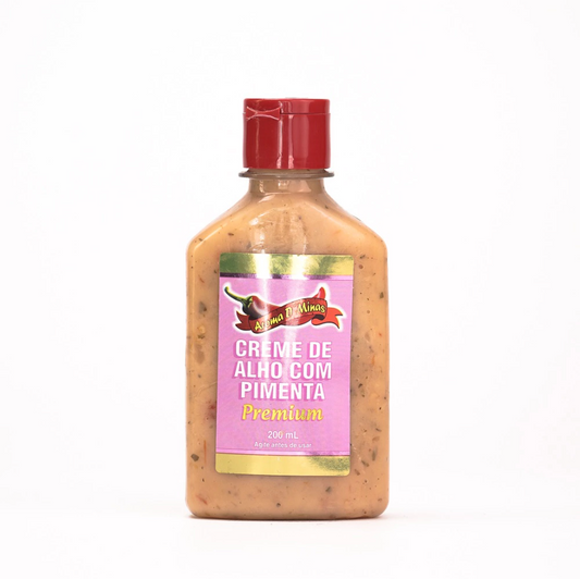 AROMA DE MINAS CREME ALHO/PIMENTA PREMIUM 200ML