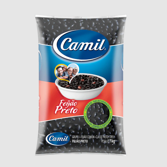 CAMIL FEIJAO PRETO 1KG
