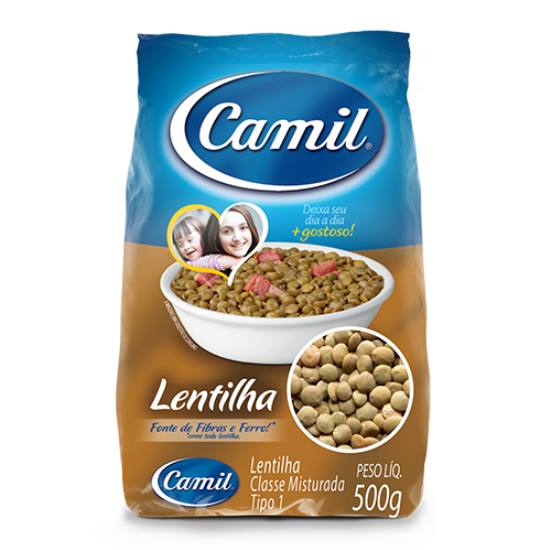CAMIL LENTILHA 500G