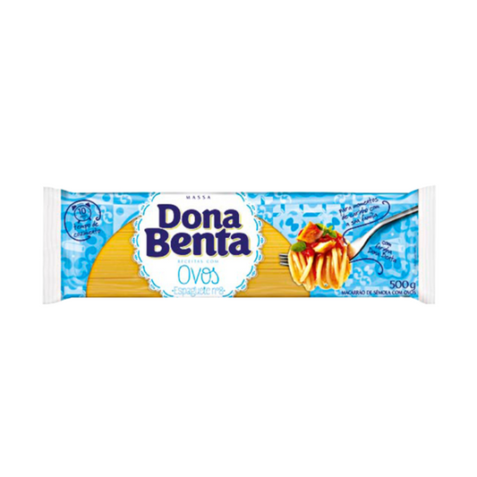 DONA BENTA MASSA ESPAGUETE C OVOS N8 500G