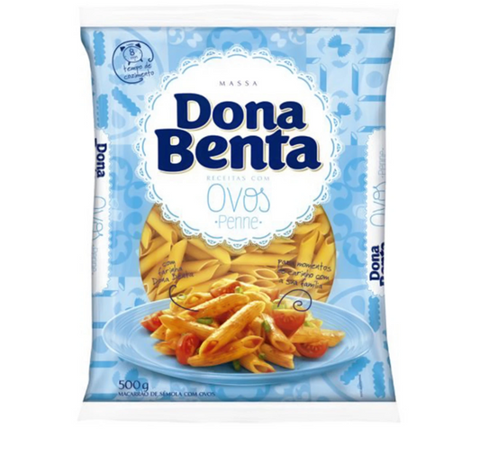 DONA BENTA MASSA PENNE C OVOS 500G