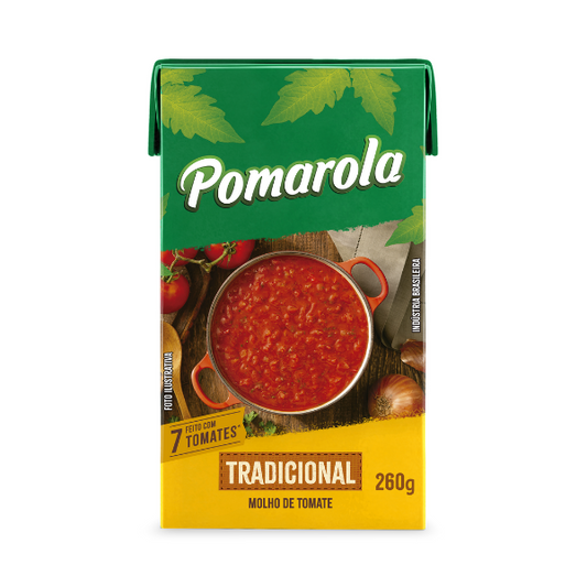 MOLHO POMAROLA TRADICIONAL TP 260G