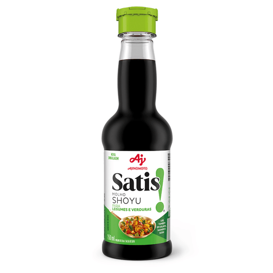 MOLHO SHOYU SATIS LEGUMES E VERDURAS 150ML