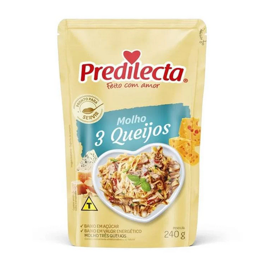MOLHO TRES QUEIJOS PREDILECTA ST 240G