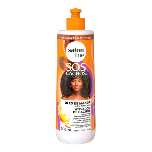 SALONLINE ATIVADOR CACHOS OLEO DE MANGA SOS 500ML