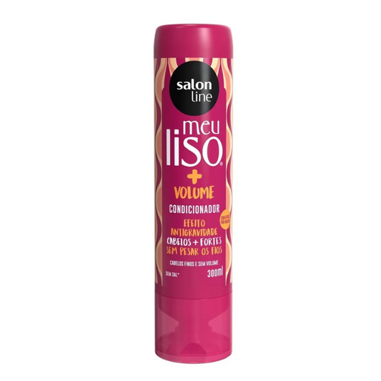 SALONLINE CONDICIONADOR MEU LISO+VOLUME 300ML