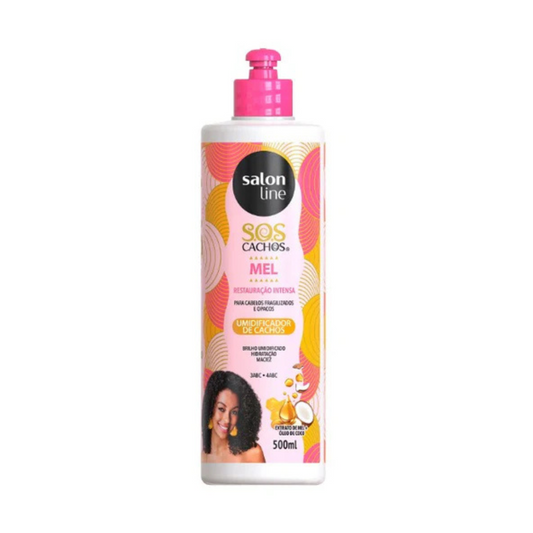 SALONLINE UMIDIFICADOR CACHOS MEL 500ML