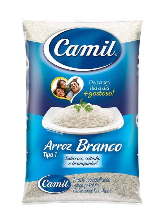 ARROZ BRANCO CAMIL T1 5KG